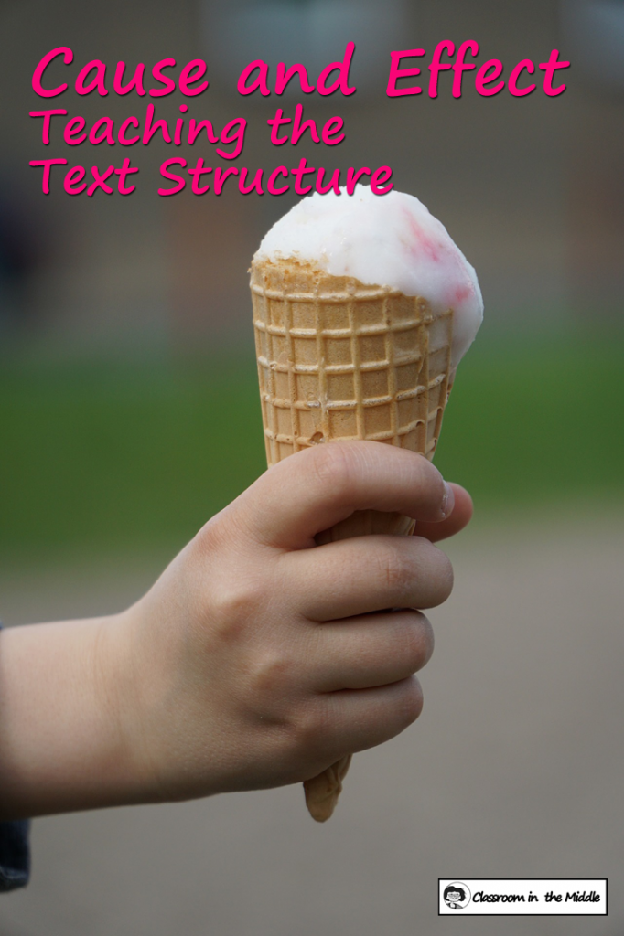Cause and Effect – Teaching the Text Structure