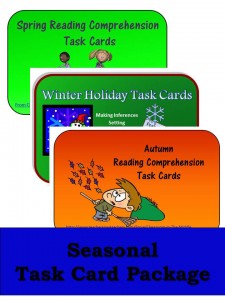 Seasonal Task Card Package