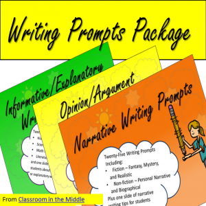 Writing Prompts Package