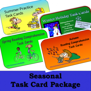 Seasons - Task Card Package