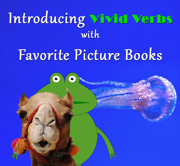 Introducing Vivid Verbs with Favorite Picture Books pin
