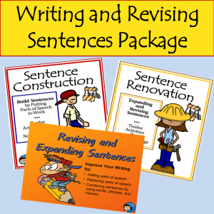 Writing and Revising Sentences Package