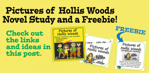 Pictures of Hollis Woods Novel Study and a Freebie