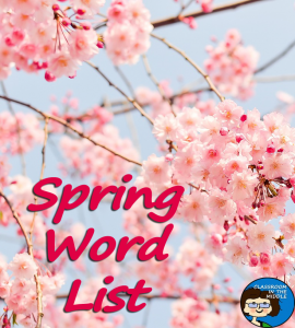 Spring Word List