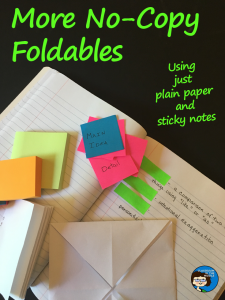 More No-Copy Foldables pin
