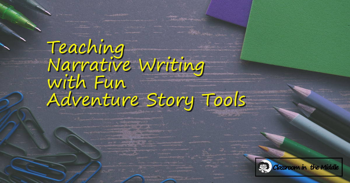 Teaching Narrative Writing w Fun Adventure Story Tools fb
