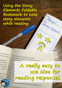 Story Elements Bookmark