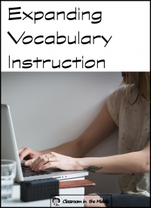 Expanding Vocabulary Instruction 
