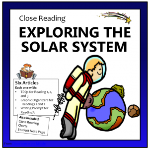 Close Reading - Exploring the Solar System