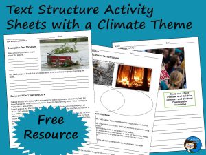 Text Structure Activity Sheets - Free Resource