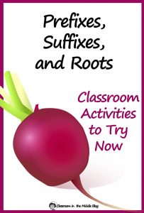 Prefixes, Suffixes, and Roots - Classroom Activities to Try Now