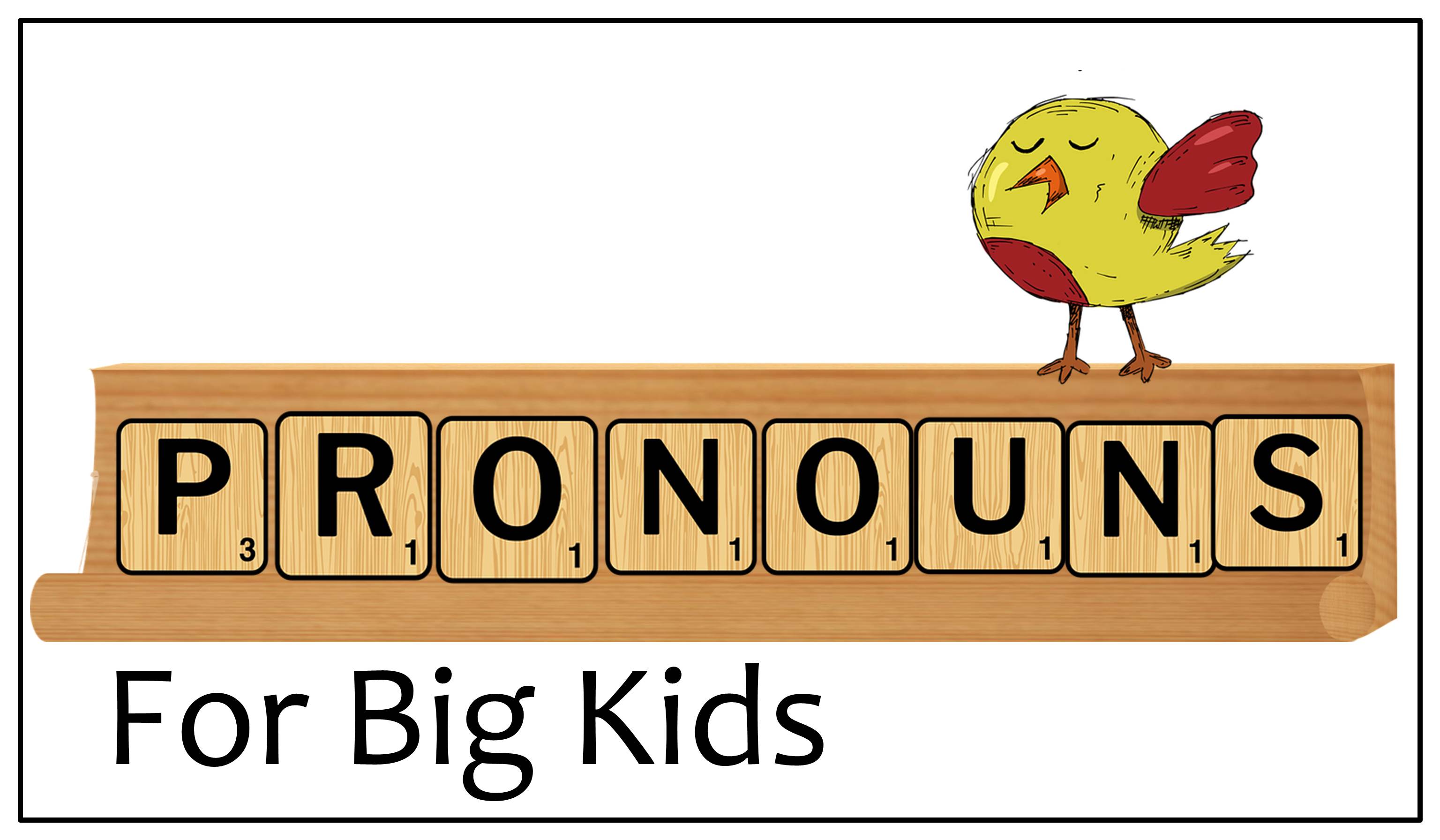 Pronouns for Big KIds
