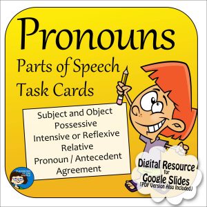 Pronoun Digital Task Cards