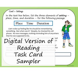 Reading Task Cards Digital Version1