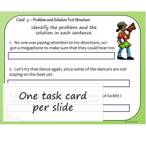 Reading Task Cards - Free print and digital