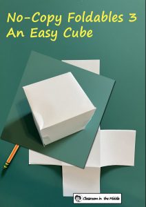 No-Copy Foldables 3 - An Easy Cube