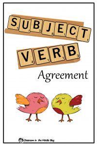 Subject-Verb Agreement for Big Kids