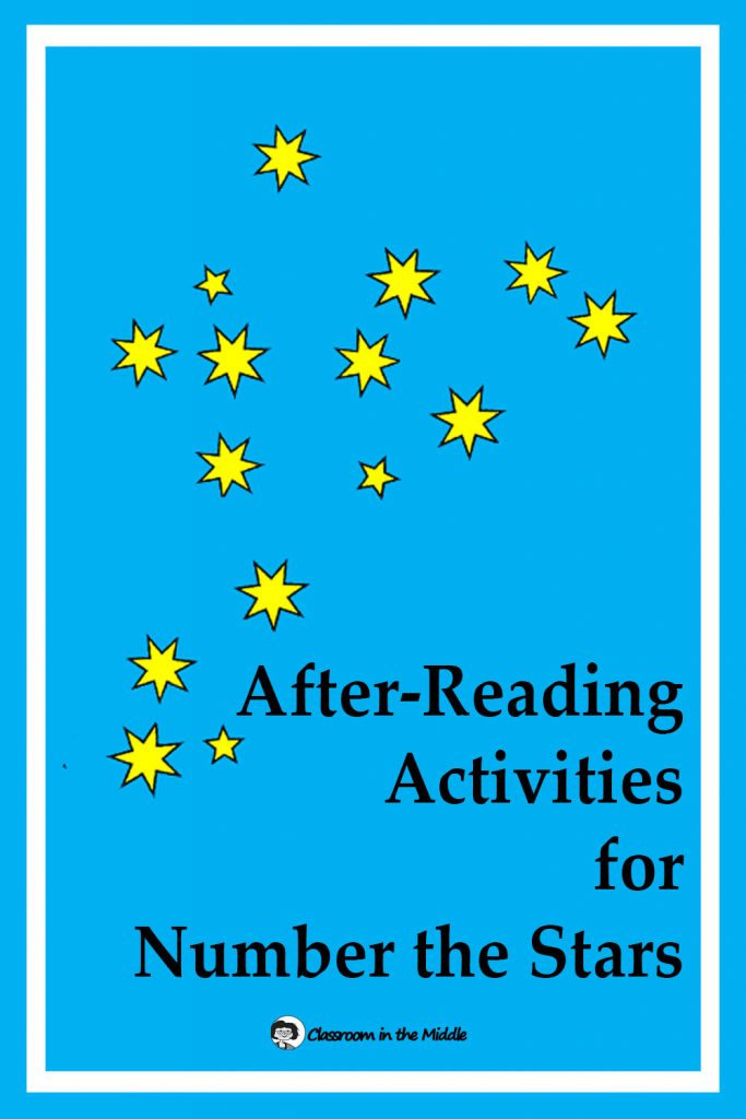After-reading activities for Number the Stars