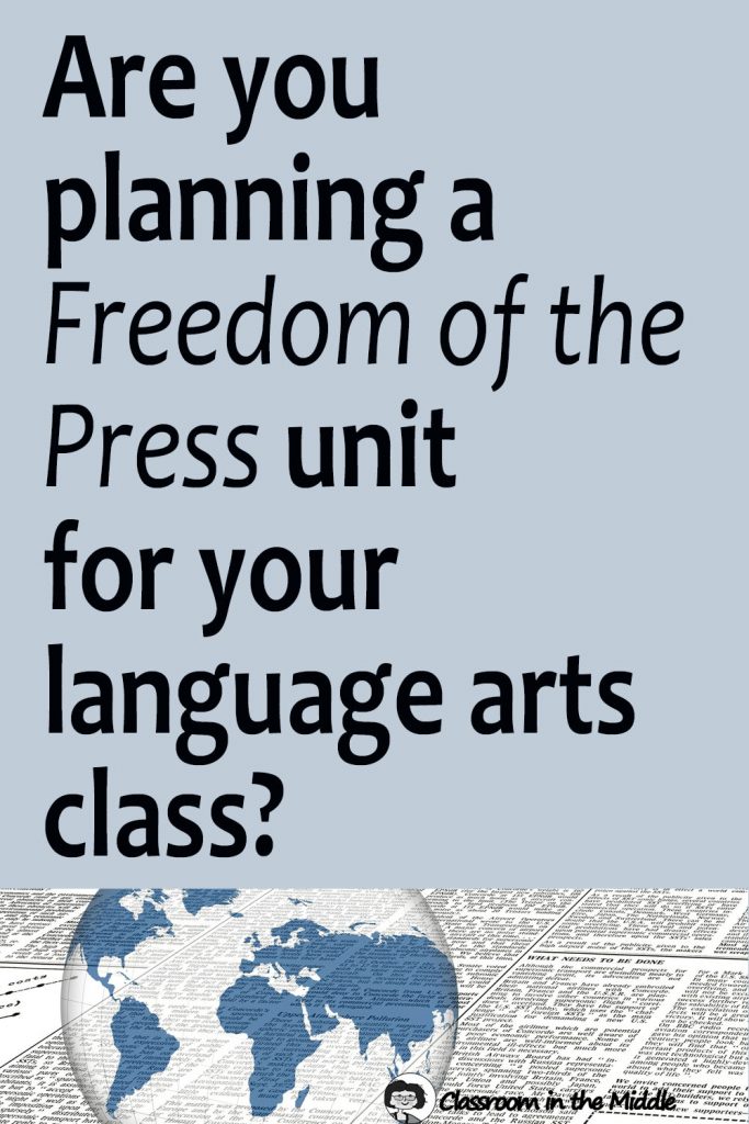 Freedom of the press unit